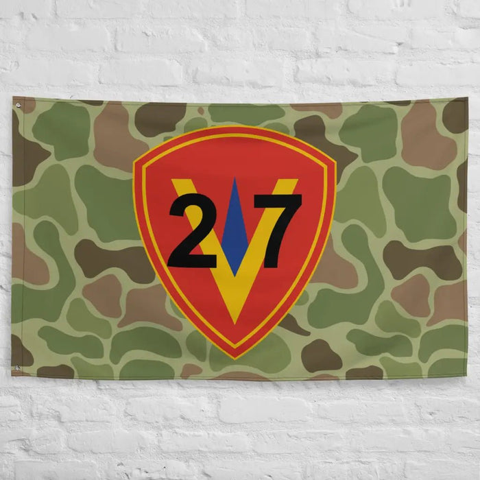 27th Marine Regiment Frogskin Camo Flag Tactically Acquired   