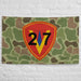 27th Marine Regiment Frogskin Camo Flag Tactically Acquired   