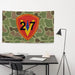 27th Marine Regiment Frogskin Camo Flag Tactically Acquired   