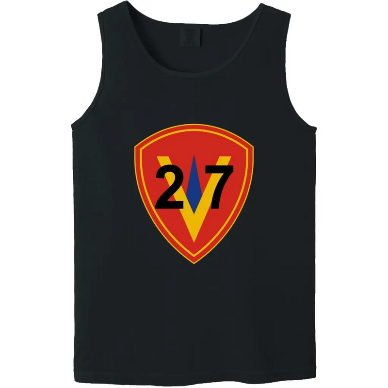 27th Marine Regiment Unit Logo Emblem Tank Top