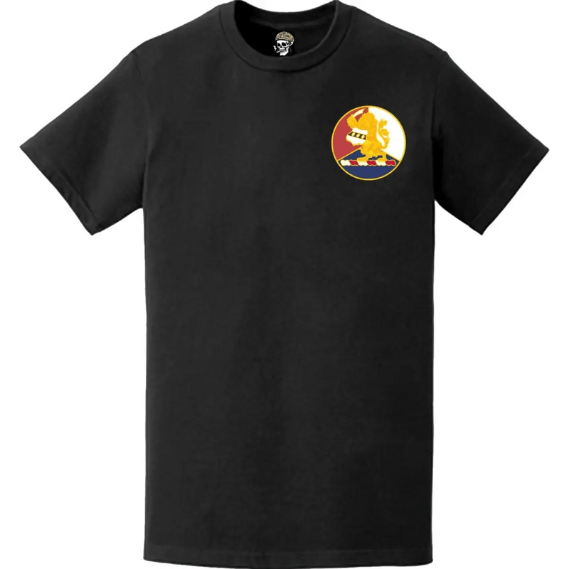 28th Infantry Division (28th ID) DUI Logo Left Chest T-Shirt