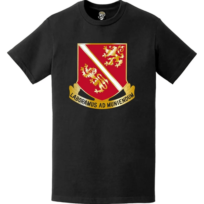 291st Engineer Battalion Logo Emblem T-Shirt