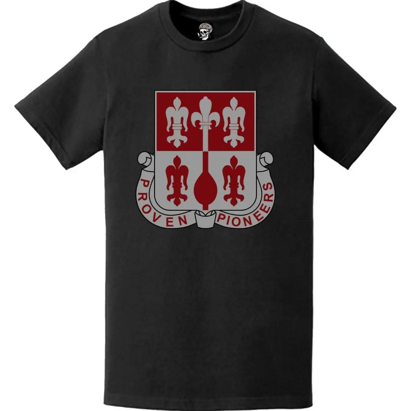 299th Engineer Battalion Logo Emblem T-Shirt