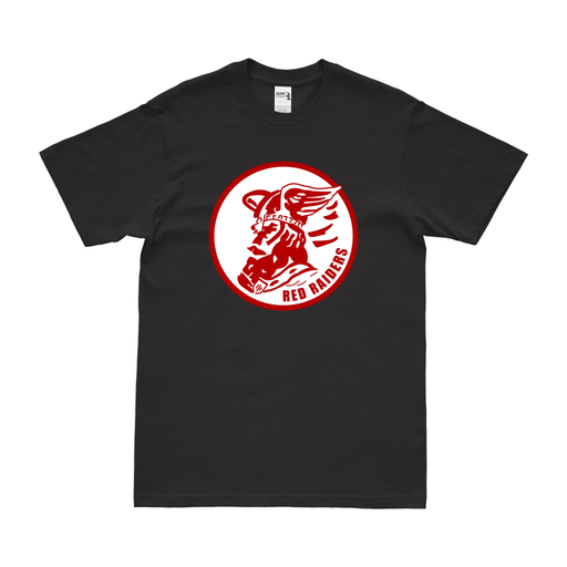 2nd Bombardment Squadron "Red Raiders" T-Shirt Tactically Acquired Black Clean Small