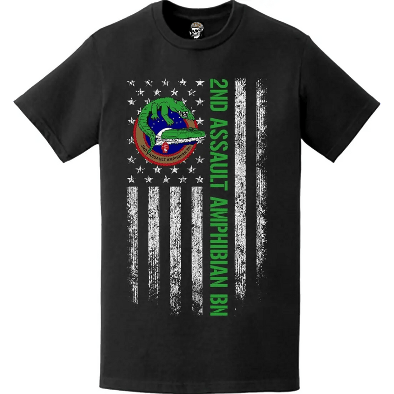 2nd AABn American Flag T-Shirt