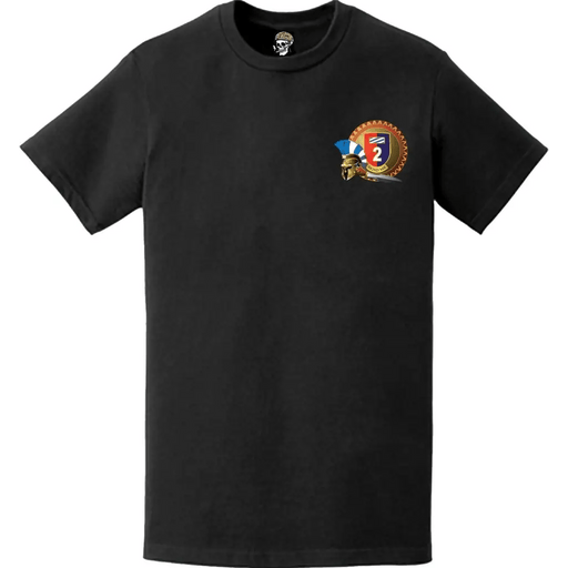 2nd ABCT, 3rd Infantry Division "Spartans" Logo Emblem Left Chest T-Shirt Tactically Acquired   
