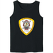 2nd Battalion, 10th Marines (2/10) Unit Logo Emblem Tank Top Tactically Acquired Black Small 