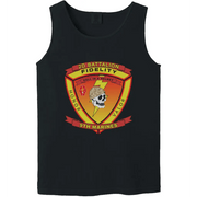 2nd Battalion, 9th Marines (2/9 Marines) Emblem Tank Top Tactically Acquired Small Black 