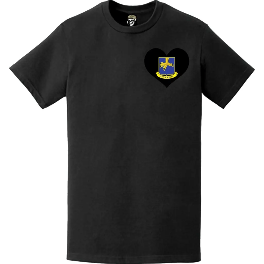 2nd Brigade Combat Team (BCT) "Strike" 101st Airborne Division Left Chest T-Shirt Tactically Acquired   