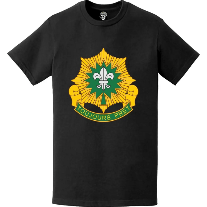 2nd Cavalry Regiment DUI Logo Emblem T-Shirt Tactically Acquired   