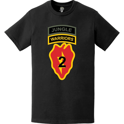 2nd IBCT, 25th ID "Warriors" Logo Emblem T-Shirt Tactically Acquired   