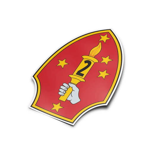 2nd Marine Division Vinyl Sticker Decal Tactically Acquired   