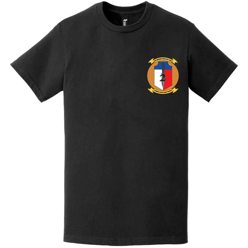 2nd Marine Expeditionary Brigade (2nd MEB) Left Chest Logo Emblem T-Shirt