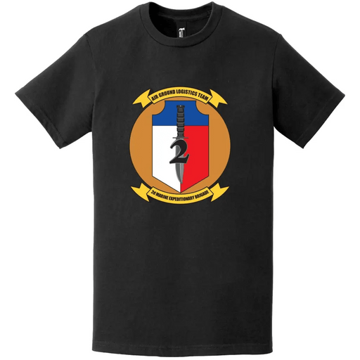 2nd Marine Expeditionary Brigade (2nd MEB) Logo Emblem T-Shirt Tactically Acquired   