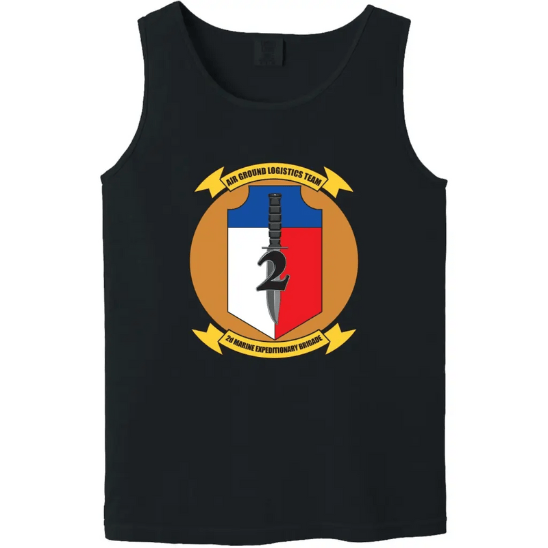 2nd Marine Expeditionary Brigade (2nd MEB) Unit Logo Emblem Tank Top