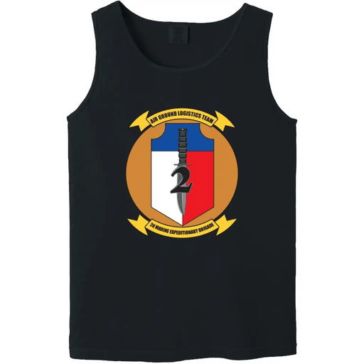 2nd Marine Expeditionary Brigade (2nd MEB) Unit Logo Emblem Tank Top Tactically Acquired   