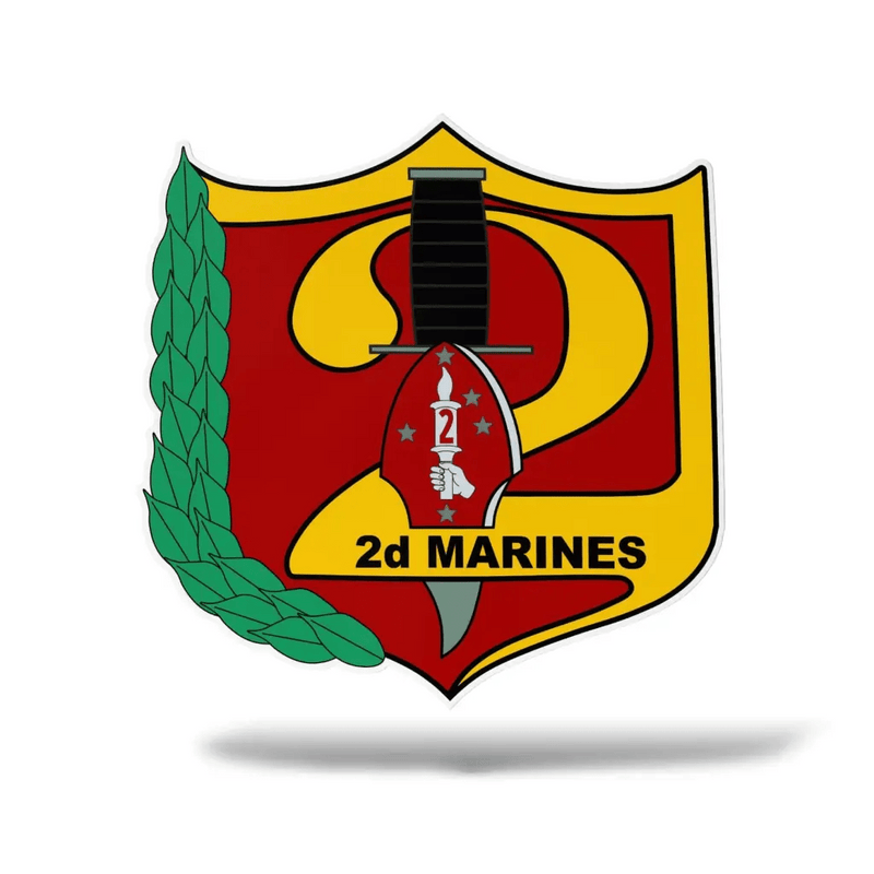 2nd Marine Regiment Vinyl Sticker Decal