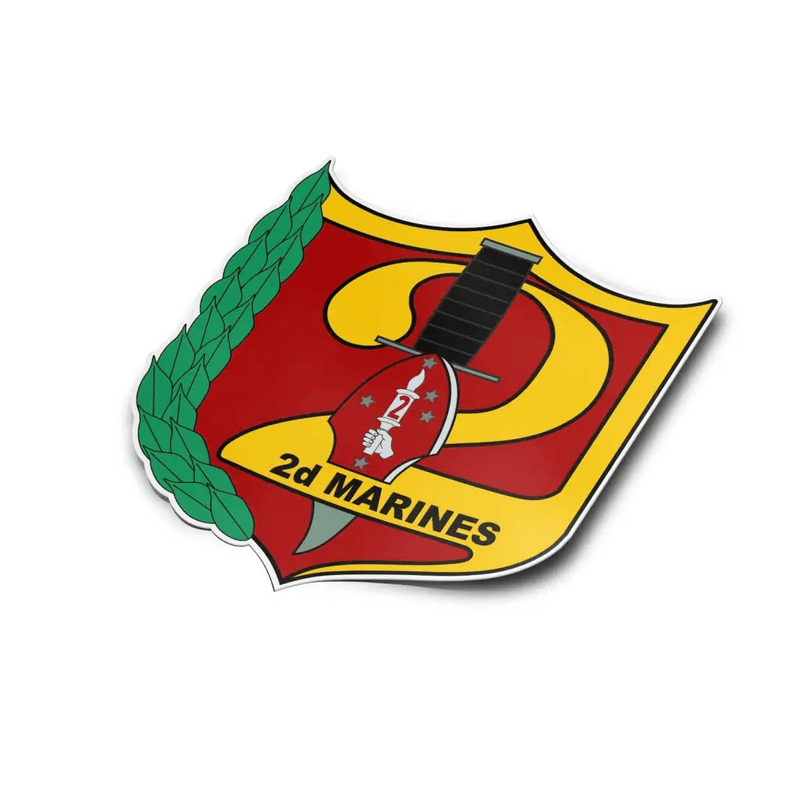 2nd Marine Regiment Vinyl Sticker Decal