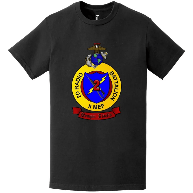 2nd Radio Battalion Logo Emblem T-Shirt