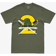2nd Recruit Training Battalion (2nd RTB) Military Green T-Shirt Tactically Acquired   
