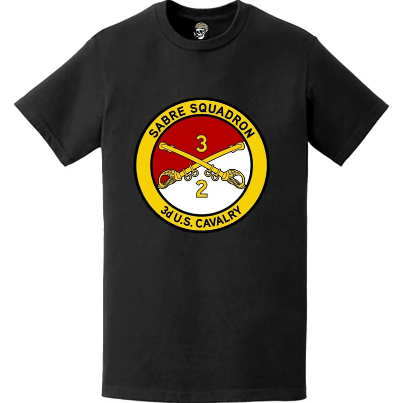 2nd Squadron 3rd Cavalry Regiment (2-3 CAV) "Sabre" T-Shirt