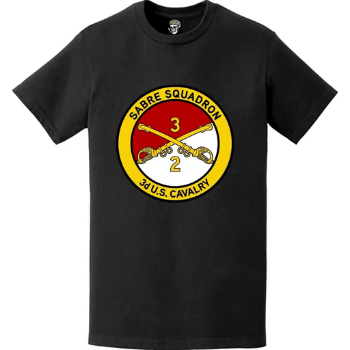 2nd Squadron 3rd Cavalry Regiment (2-3 CAV) "Sabre" T-Shirt Tactically Acquired   