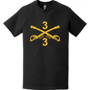 3-3 CAV  "Thunder" Sabers T-Shirt Tactically Acquired   
