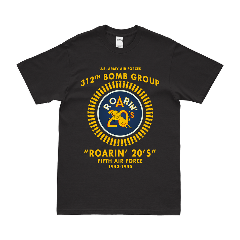 312th Bomb Group "Roarin' 20's" WW2 Legacy T-Shirt