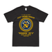 312th Bomb Group "Roarin' 20's" WW2 Legacy T-Shirt Tactically Acquired Black Clean Small