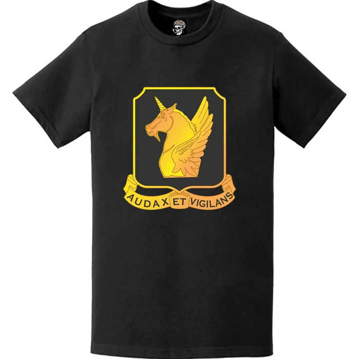 317th Cavalry Regiment Logo Emblem T-Shirt Tactically Acquired   