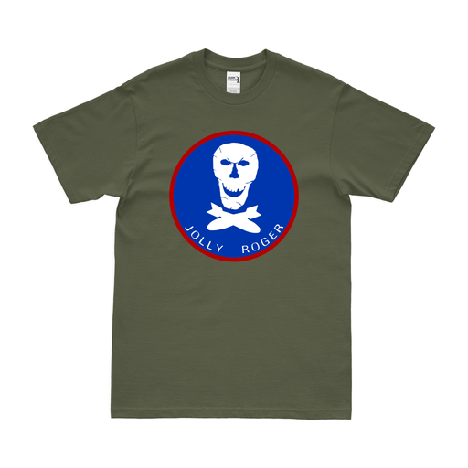 319th Bombardment Squadron WW2 T-Shirt Tactically Acquired Military Green Clean Small