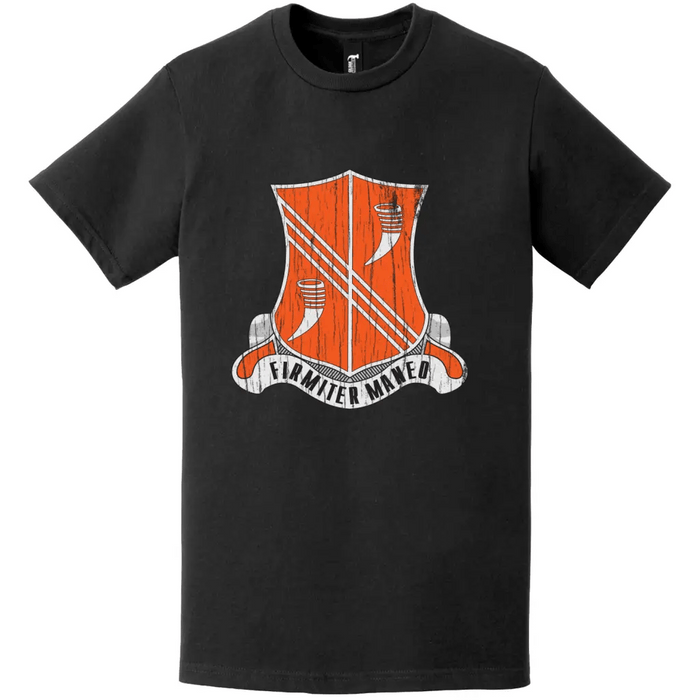 31st Signal Battalion Distressed DUI Logo Emblem T-Shirt Tactically Acquired   