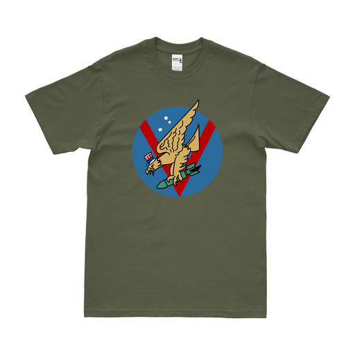 333rd Bombardment Squadron Logo T-Shirt Tactically Acquired Military Green Clean Small