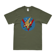 333rd Bombardment Squadron Logo T-Shirt Tactically Acquired Military Green Distressed Small