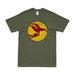 339th Bombardment Squadron Logo T-Shirt Tactically Acquired Military Green Distressed Small