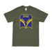 346th Bombardment Group Logo T-Shirt Tactically Acquired Military Green Distressed Small