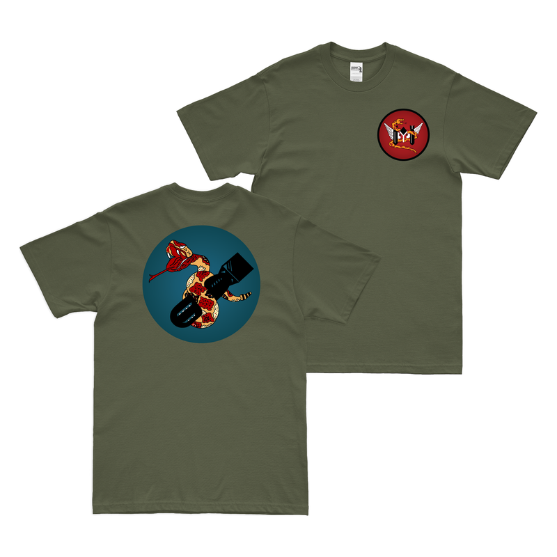 Double-Sided 346th Bomb Squadron - 99th BG T-Shirt