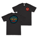 Double-Sided 347th Bomb Squadron - 99th BG T-Shirt Tactically Acquired Black Clean Small