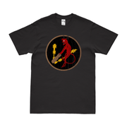 348th Bombardment Squadron Logo T-Shirt Tactically Acquired Black Distressed Small
