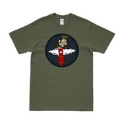 358th Bombardment Squadron WW2 T-Shirt Tactically Acquired Military Green Clean Small