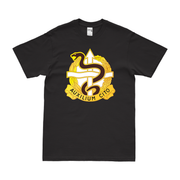 U.S. Army 36th Medical Battalion T-Shirt Tactically Acquired Black Clean Small