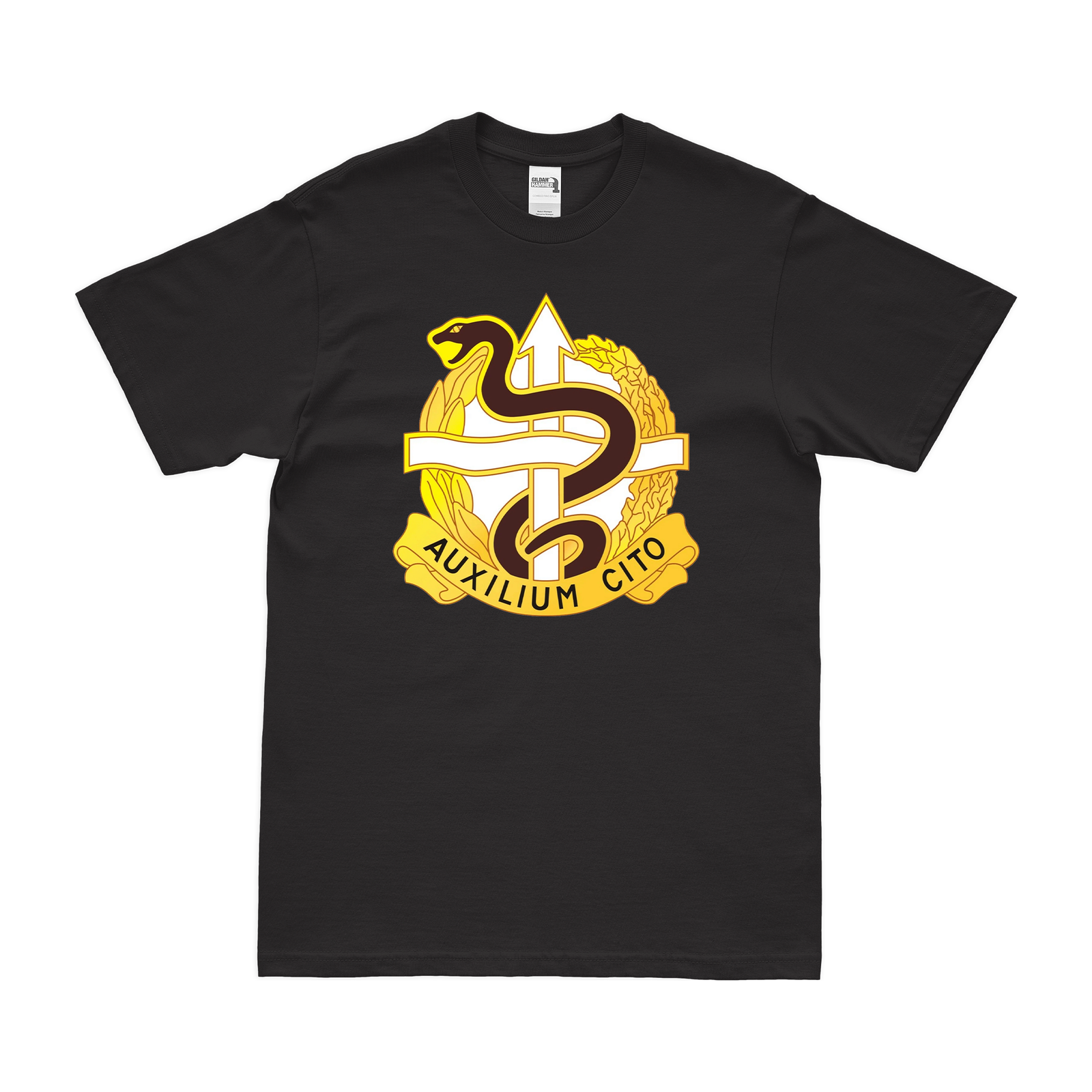 U.S. Army 36th Medical Battalion T-Shirt Tactically Acquired Black Clean Small