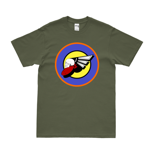 366th Bombardment Squadron Logo T-Shirt Tactically Acquired Military Green Clean Small