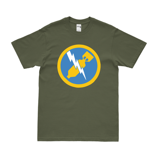 370th Bombardment Squadron Logo T-Shirt Tactically Acquired Military Green Clean Small