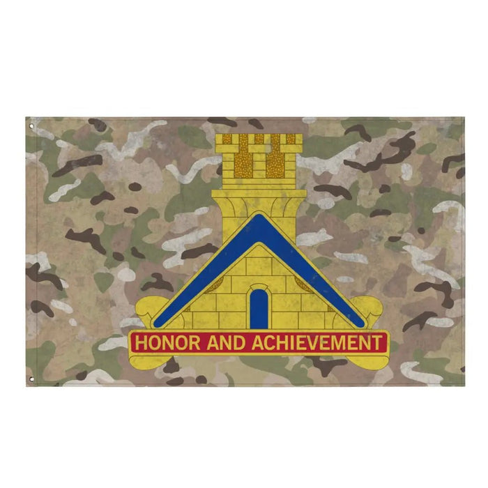 379th Engineer Battalion Indoor Wall Flag Tactically Acquired Default Title  