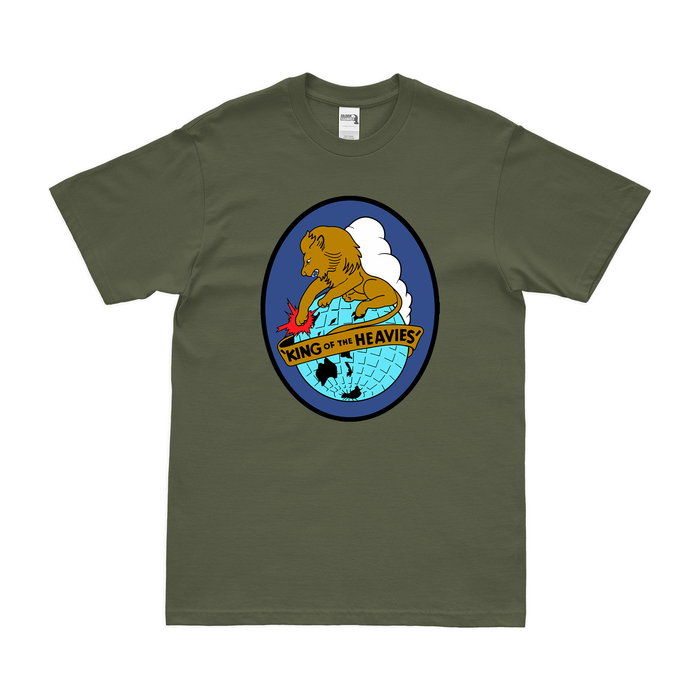 380th Bomb Group 'Flying Circus' WW2 T-Shirt Tactically Acquired Military Green Clean Small