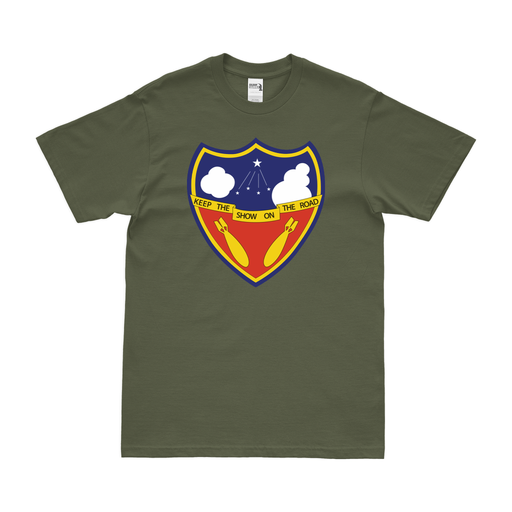 384th Bomb Group (Heavy) WW2 T-Shirt Tactically Acquired Military Green Clean Small