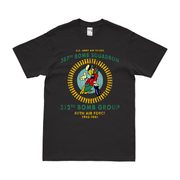 387th Bombardment Squadron WW2 Legacy T-Shirt Tactically Acquired Black Distressed Small