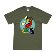 387th Bomb Squadron WW2 Logo Emblem T-Shirt Tactically Acquired Military Green Clean Small