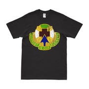 U.S. Army 388th Medical Battalion T-Shirt Tactically Acquired Black Distressed Small